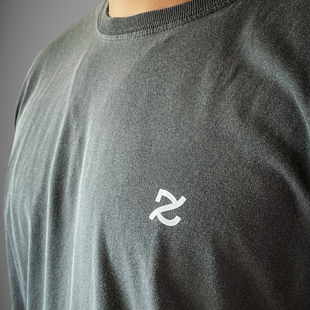 Camiseta Chumbo / Cinza - 085 Costas