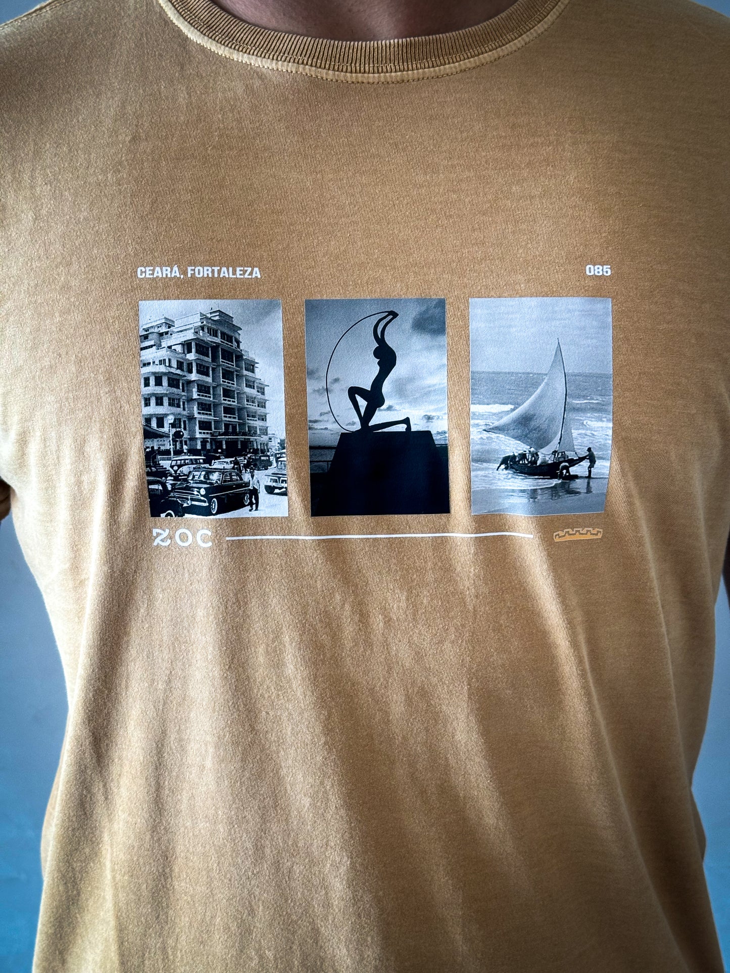 Camiseta Caramelo - Fotos De Fortaleza