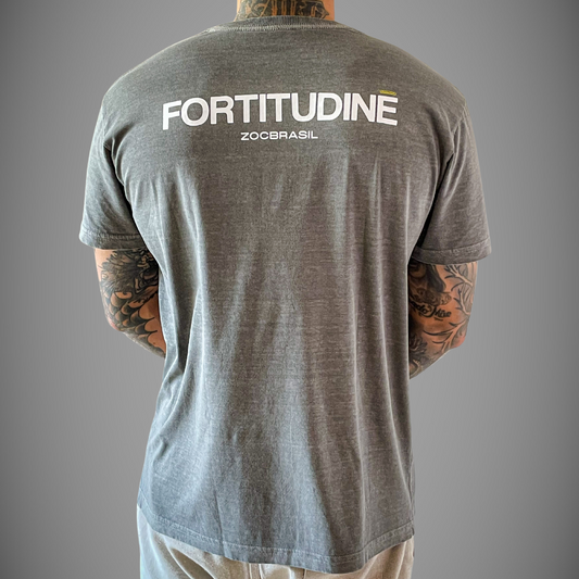 Camiseta Cinza - Fortitudine