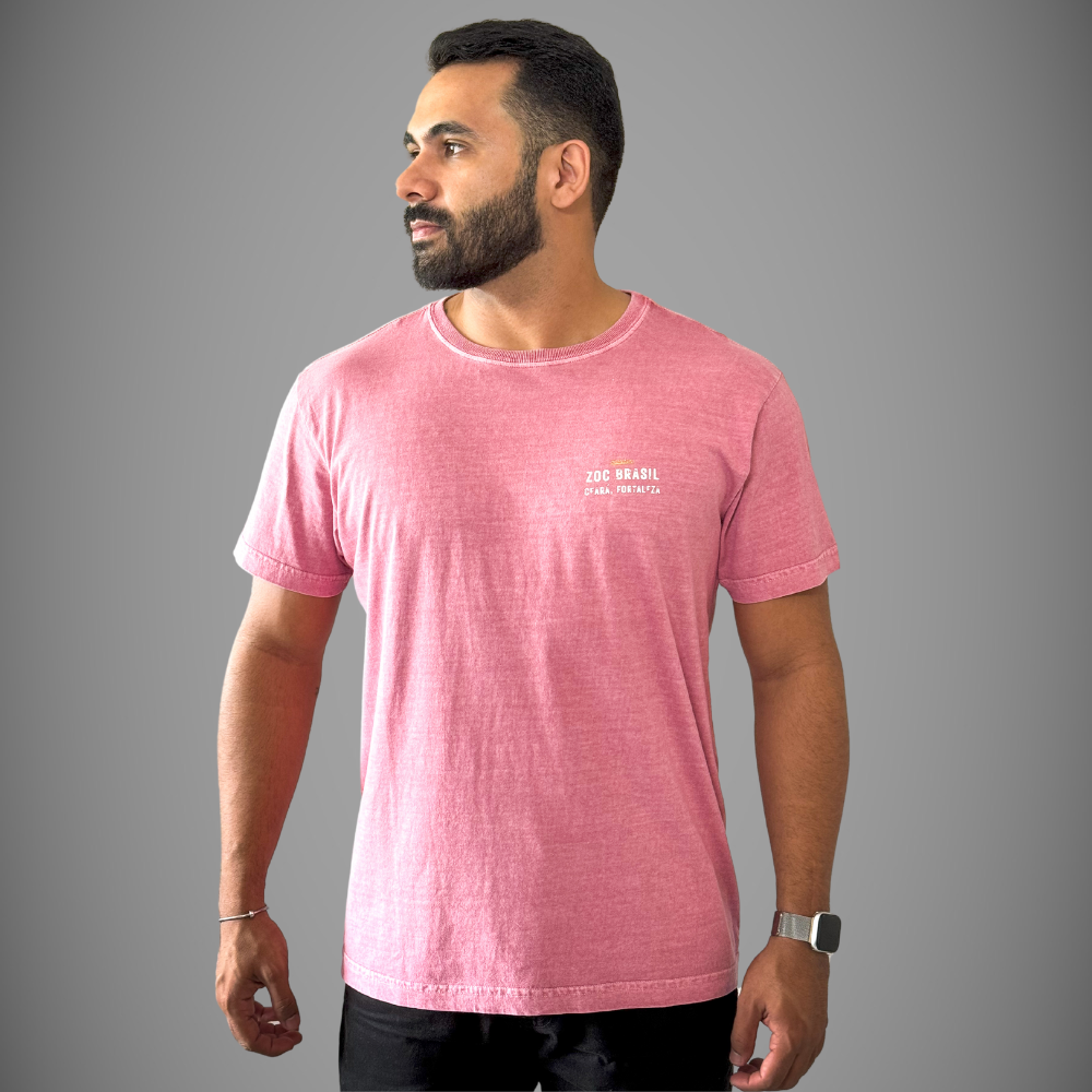 Camiseta Rosa - Ceará, Fortaleza.