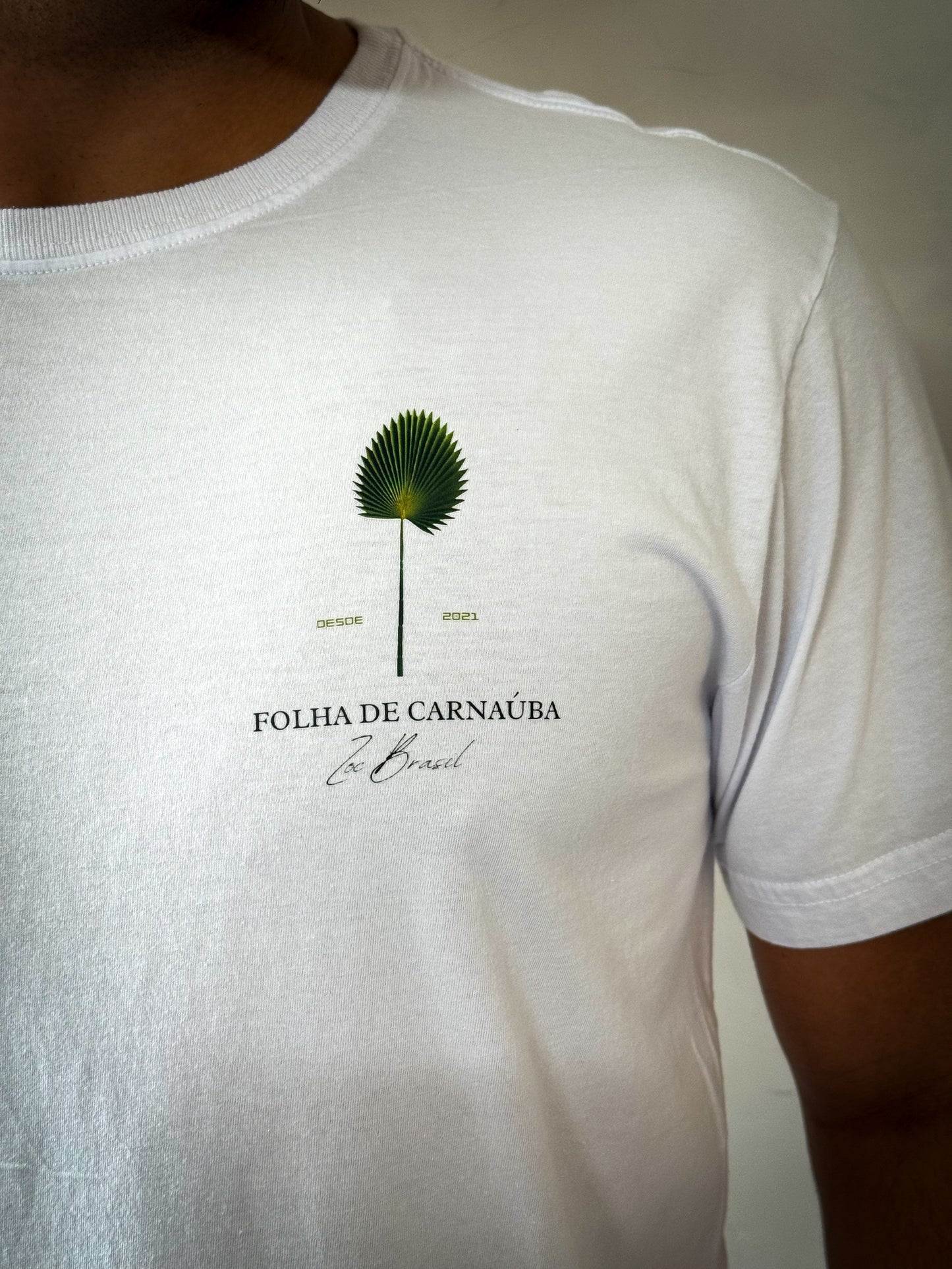 Camiseta Zoc - Folha de Carnaúba