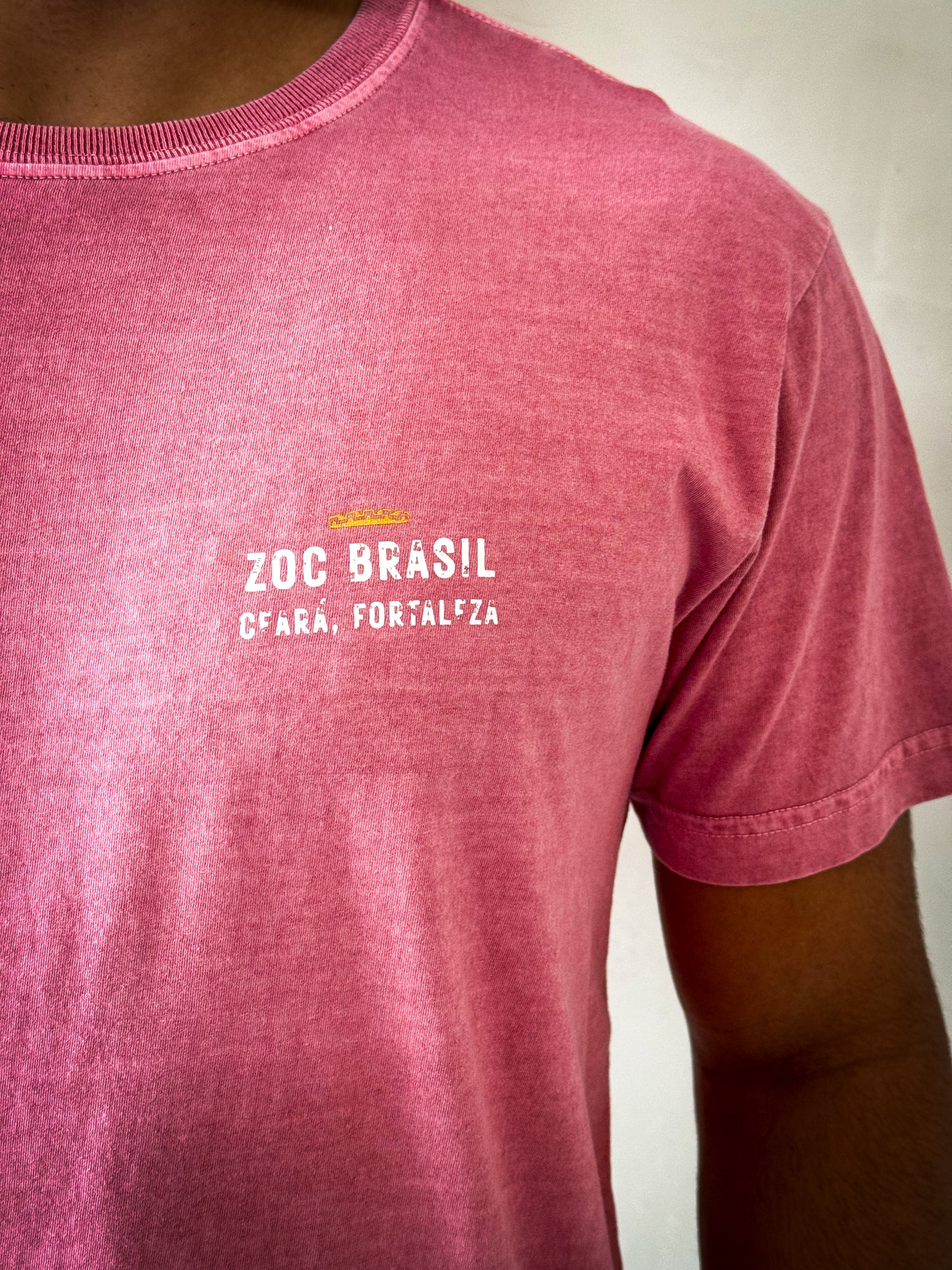 Camiseta Rosa - Ceará, Fortaleza.